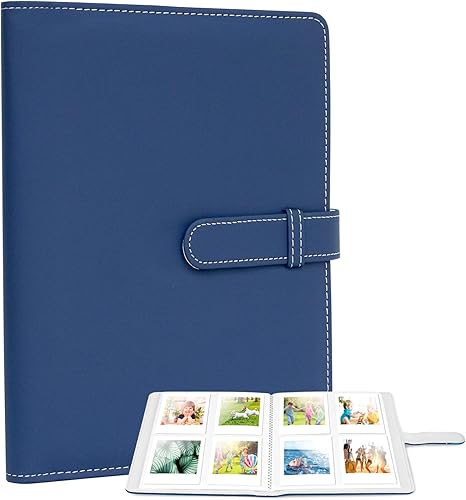 Miniatura 8 de Ablus Álbum de fotos de 256 bolsillos para impresoras Polaroid Snap SnapTouch Zip Mint Cámaras, Fujifilm Instax Mini 11 90 9 8+ 8 7S 70 50S 26 25