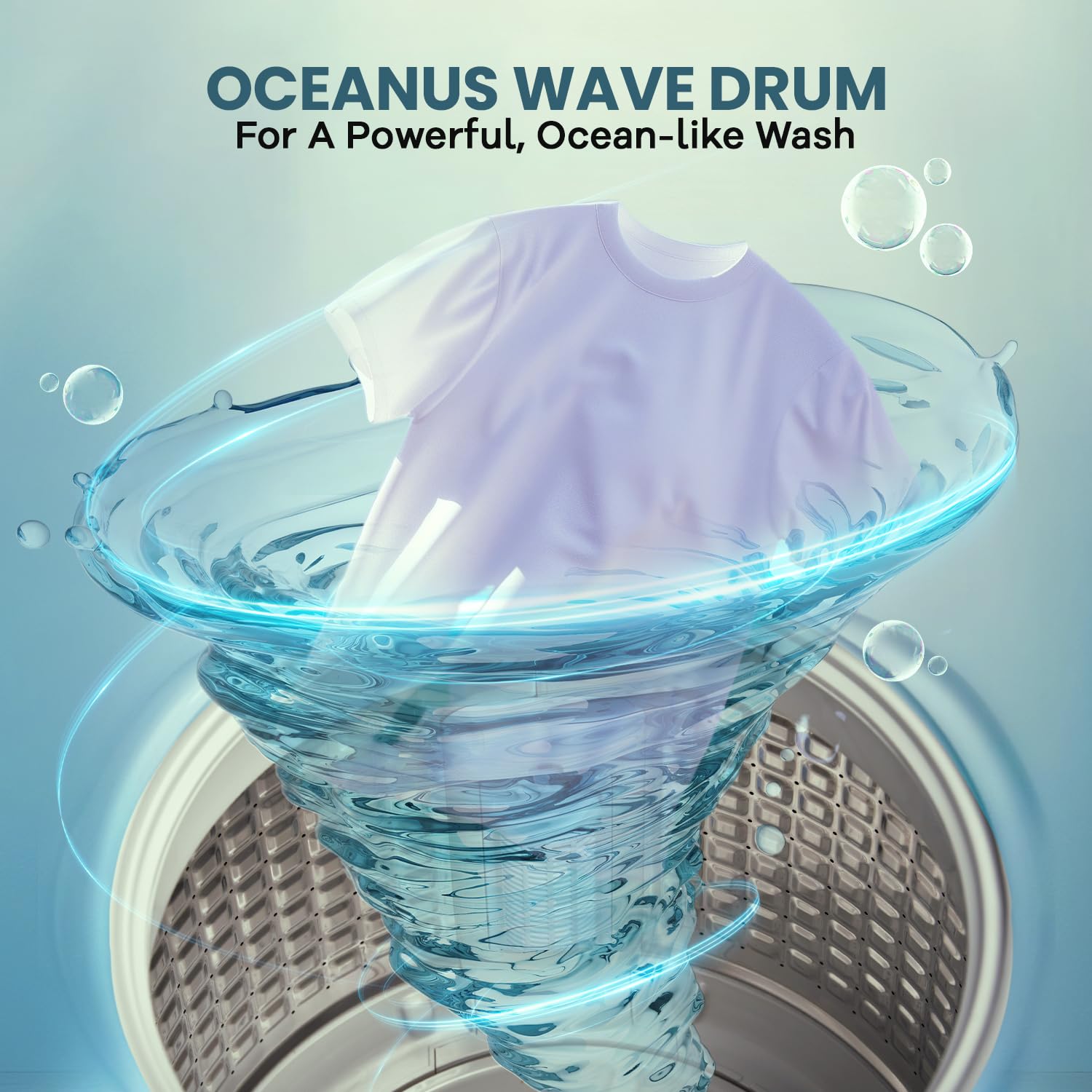 Oceanus Wave Drum in Haier Washing Machine