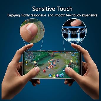 [2+2 Pack Screen Protector for HUAWEI P50 Pro,Fingerprint ID Compatible,3D Full Screen Protection,Scratch Resistant,HD Clear,Case Friendly