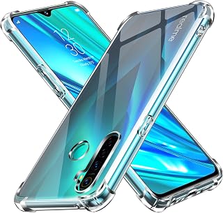 TheApallio Shockproof Clear Bumper Back Cover Case for Realme 5 Pro |360 Degree Soft Transparent Back Cover Case for Realm... Price In India