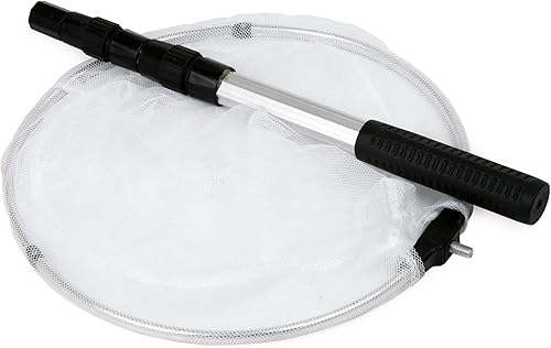 Vista 19 de RESTCLOUD Red de mariposa con anillo de 16 pulgadas, profundidad neta de 36 pulgadas, mango que se extiende hasta 36 pulgadas