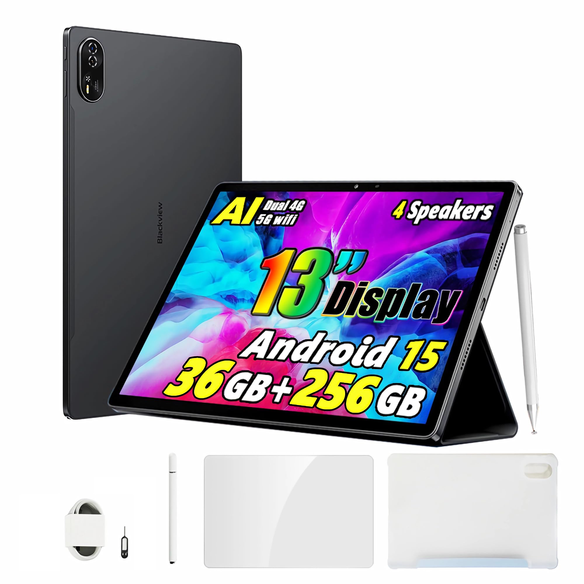 ピ*ಣ様 Blackview MEGA 8 256GB Android 15タブ Blackview MEGA 8 Android 15 Tablet 13 Inch 36GB+256GB