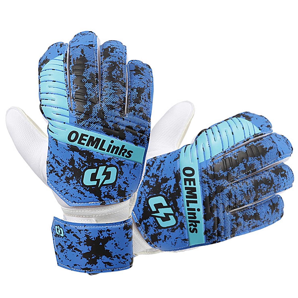 Gants de gardien de football pour garçons antidérapants à paumes super grip renforcées
