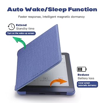 Amazon.co.jp: 6インチMeebook eReader M6用レザーカバー、自動