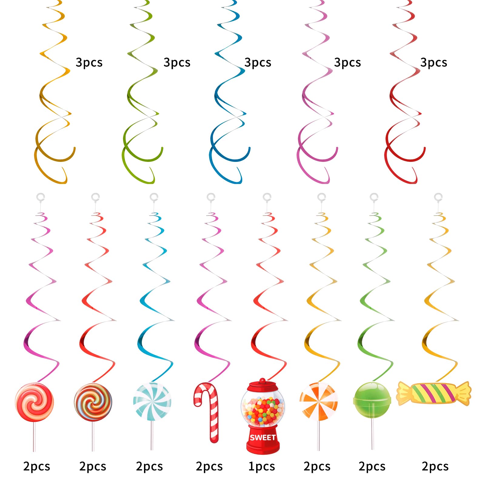 CSFOTO 1,5x1m Le Pays Des Bonbons Anniversaire Fête Toile De Fond Doux Donut Bonbons Toile De Fond Pour La Photographie Bonbons Fête Décoration Doux Dessin Animé Paysage Douche De Bébé Fond