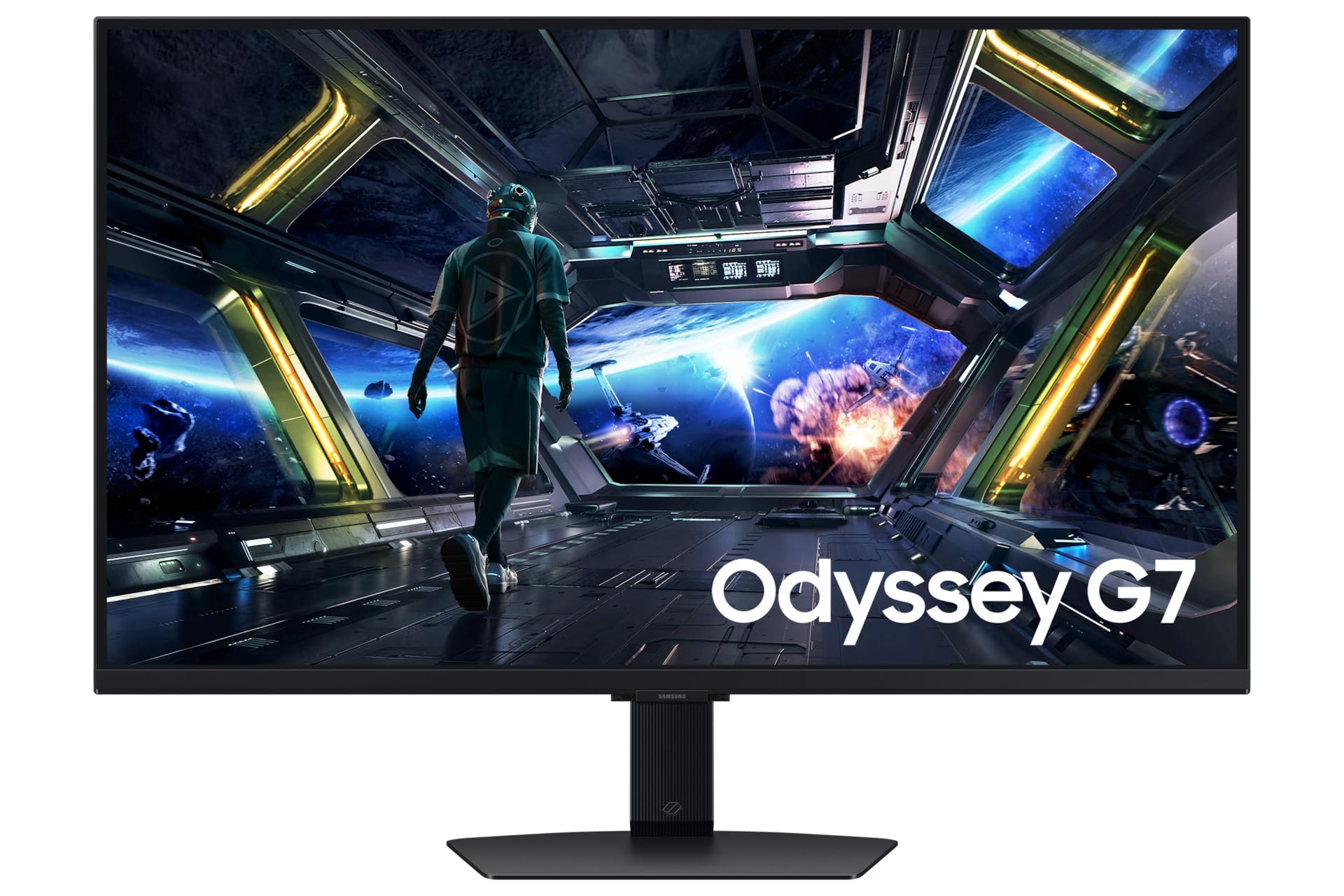 Moniteur PC - Samsung - LS32DG702EUXEN - 32'' - Flat - UHD 4K 3840x2160 - 144Hz - IPS - 0.03ms(GTG) - Flat - HDR400 - 350cd/m²