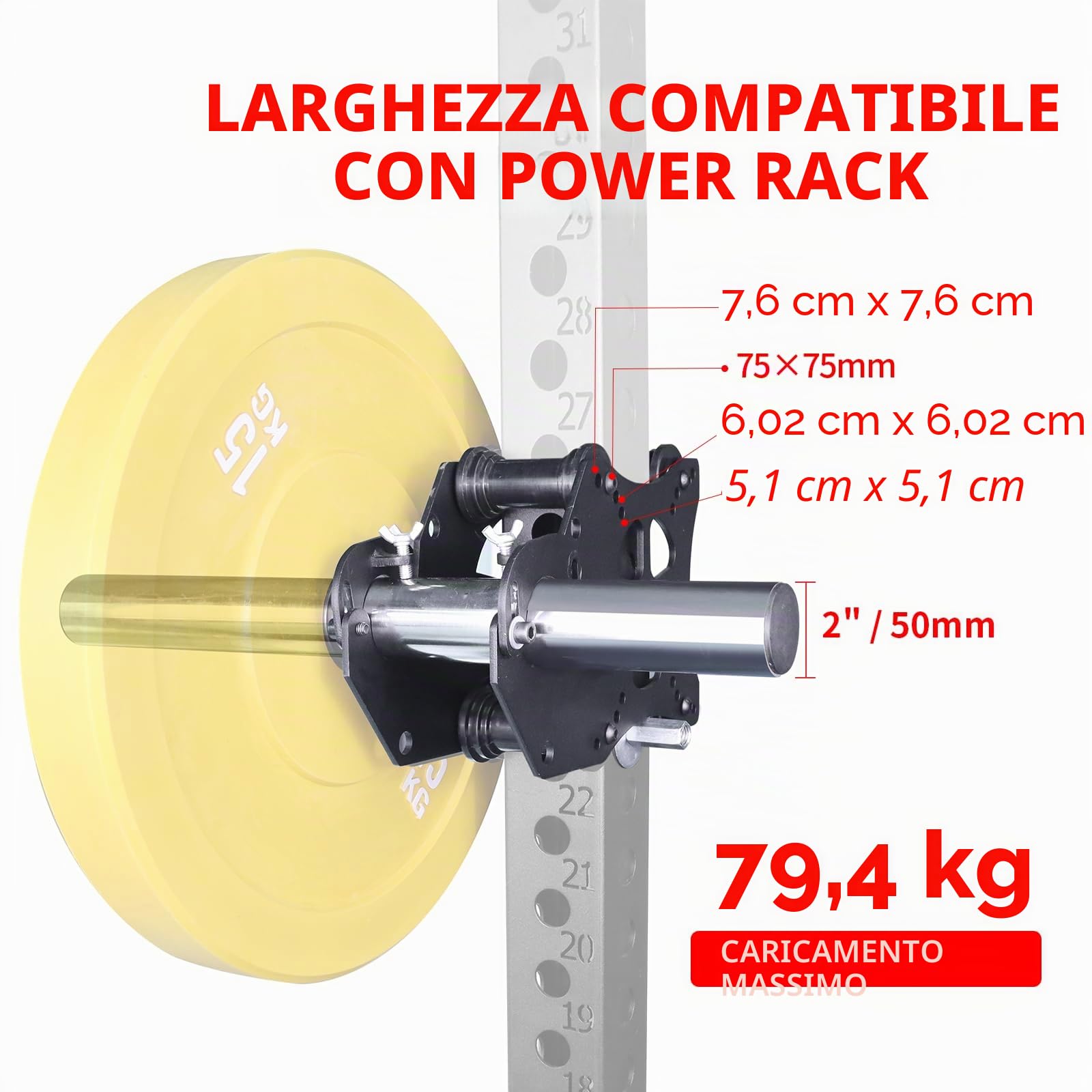 MARLANG Power Rack Attachments for Training Equipment Home Gym and Cable Machine, Smith Machine Attachments for Bench Press Squat Weight Lifting Lat Pulldown Cable Crossover
