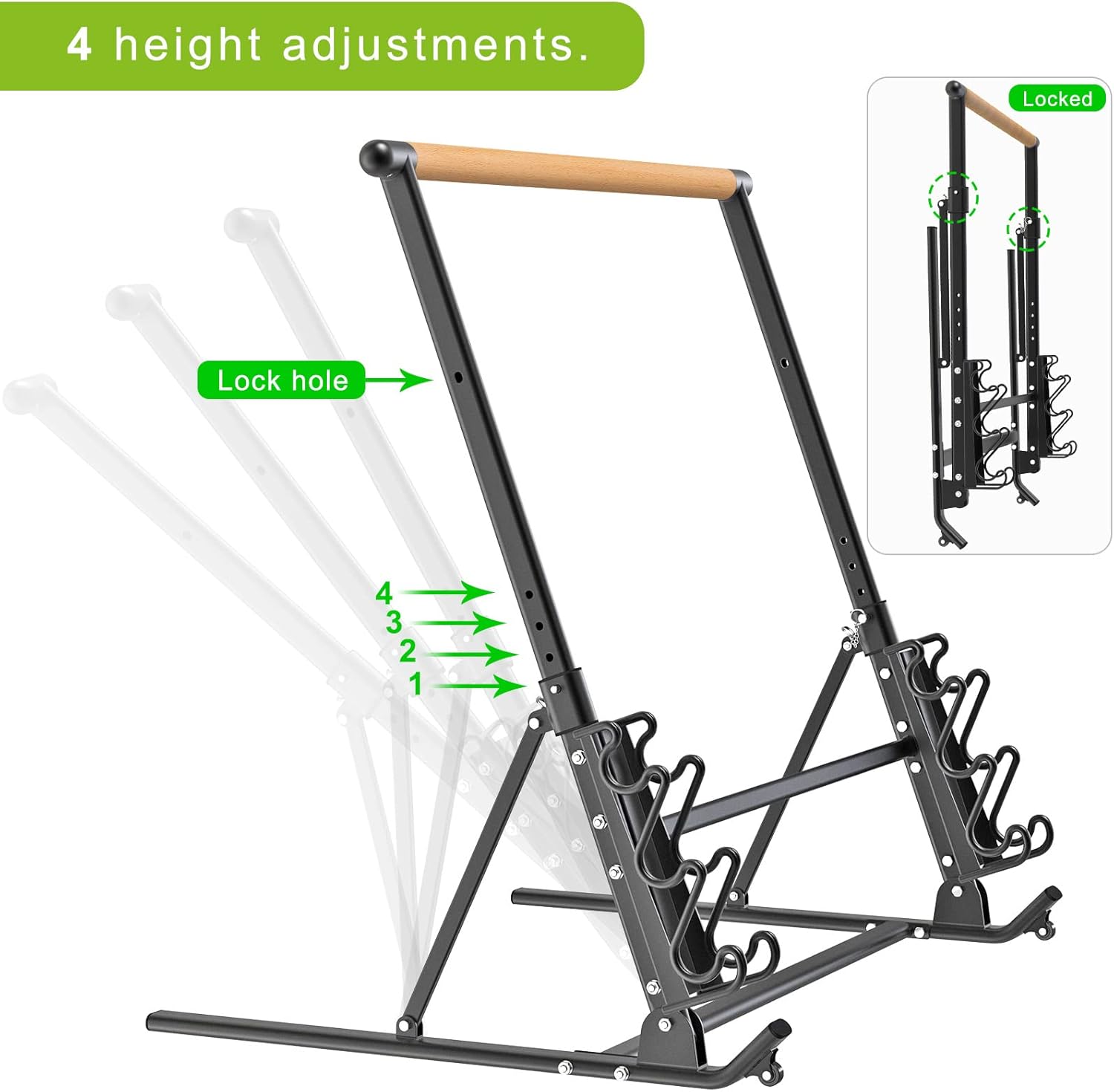 Buy SELEWARE Freestanding Ballet Barre System Portable Barre Bar Heavy Duty Dance Bar Support