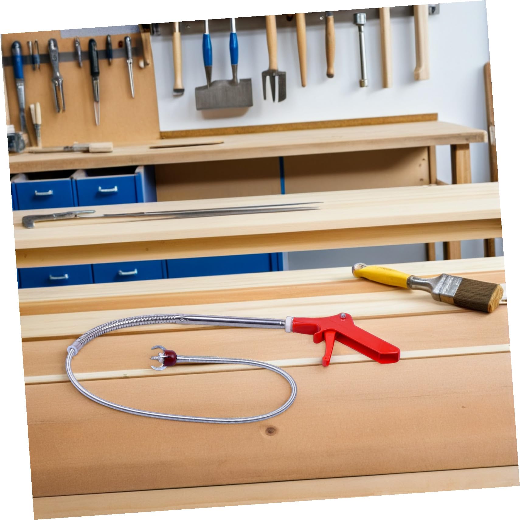 Cabilock Déboucheur De Toilettes Serpent Flexible Griffe Récupération Objets Obstruants Nettoyage Profond Canalisations Sanitaires