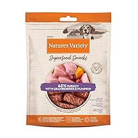 Nature's Variety Superfood -Snack per Cani Adulti con Tacchino