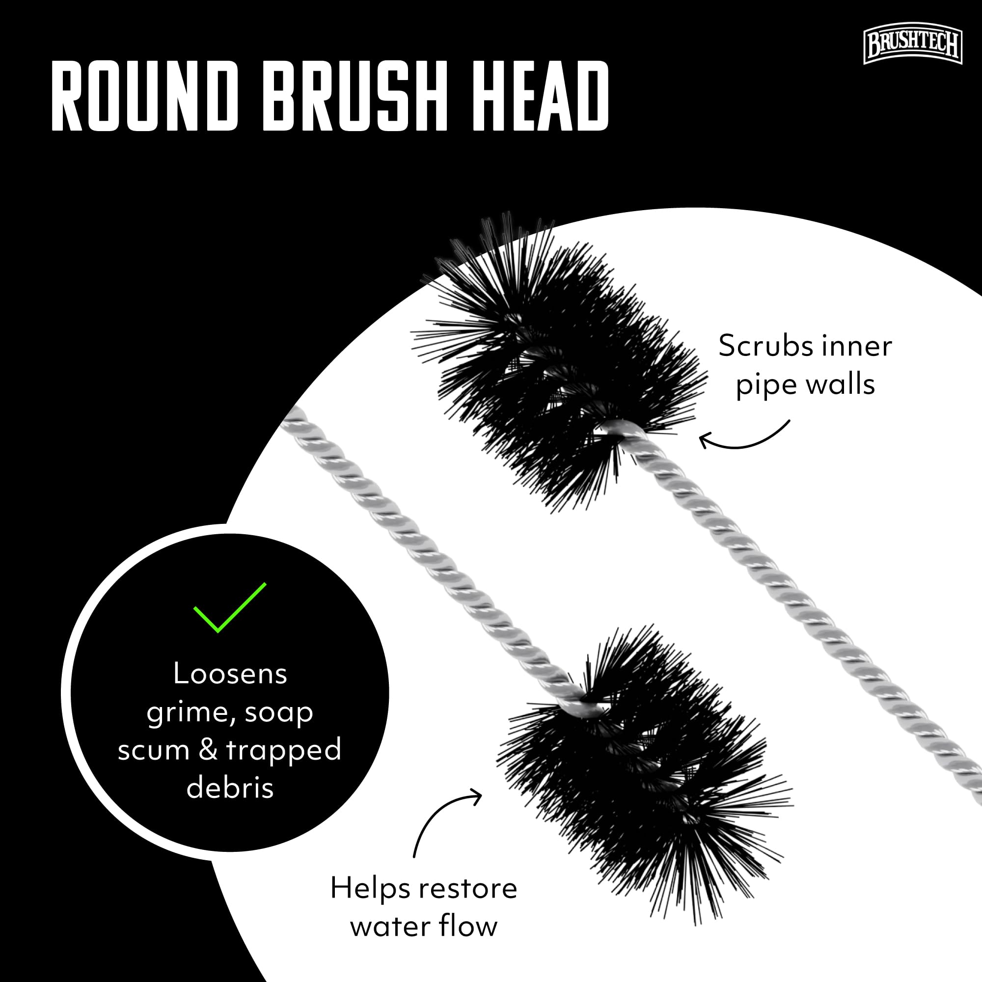 Flexible Drain Brush - Clear Clogs Easily -3 Flexible Drain Brush - Clear Clogs Easily -3