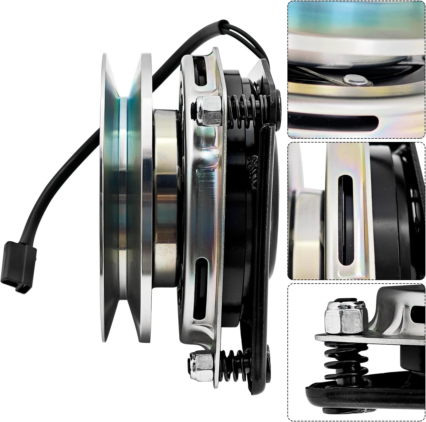 Electric PTO Clutch Fits for Husqvarna 179335 Fits for Ogura GT1A-EH01 Fits for Ferris 5100417 Fits for Jonsered 532179335 Fits for AYP 414737 Fits for Craftsman 532174605 Mower Clutch
