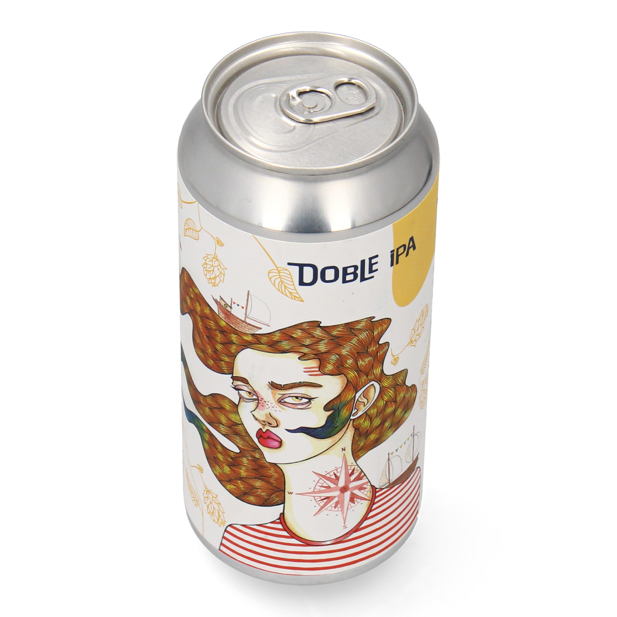 Cerveza artesana Althaia Mistral Doble IPA – Lata 44cl – 8,7% Vol (Pack 12 latas, 12, unidad)