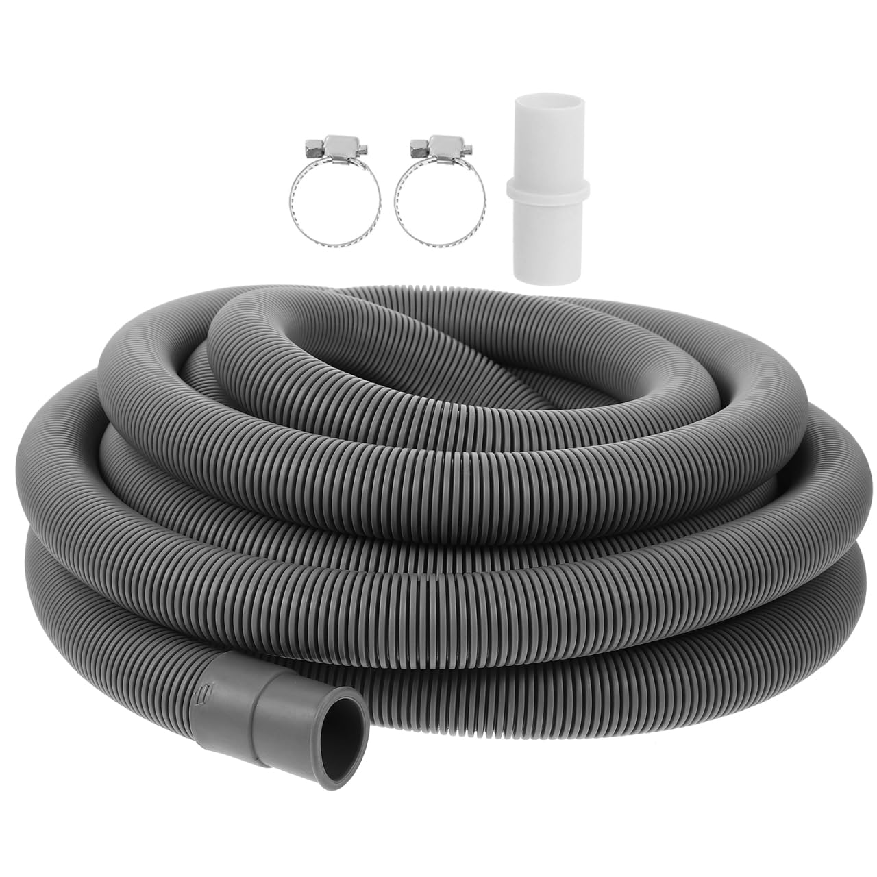 Tuyau de vidange machine à laver anti-fuite de 5m avec pinces
