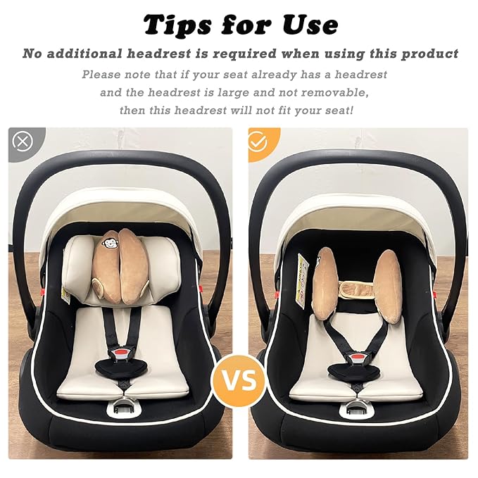Almohada Ajustable Viaje Bebé Soporte Cabeza Cuello miniatura 7