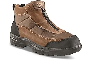 Guide Gear Men's Silvercliff II Mid Zip Hiking Boots: Ultimate Outdoor Footwear