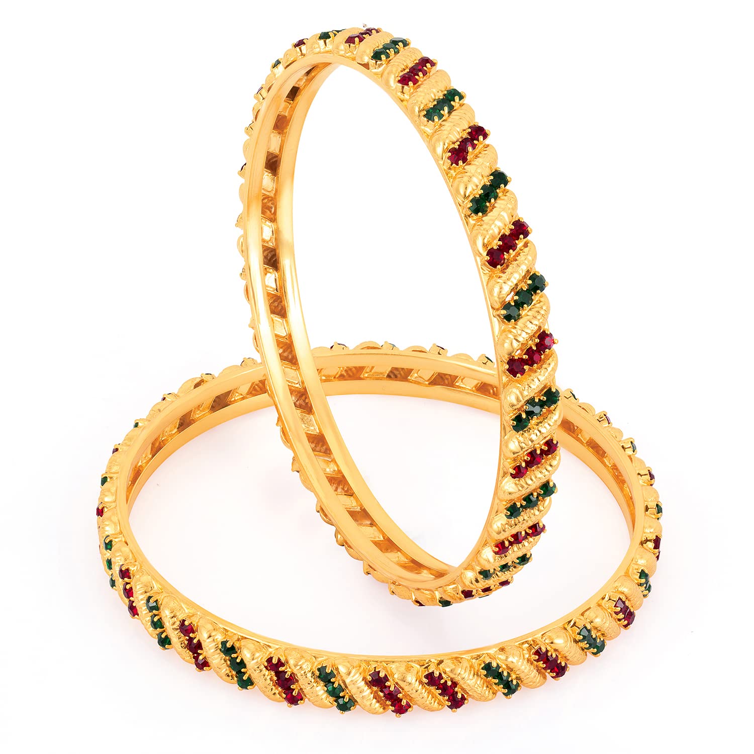 Sukkhi Gold Plated Color Bangles - 1127VB900SK_2.4 (B0B9Y69N47) Amazon Price History, Amazon Price Tracker