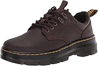 Dr. Martens Reeder Oxford Shoes - Unisex Rugged Leather Oxfords with AirWair Sole & Classic Doc's DNA