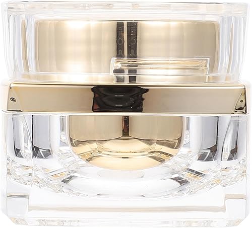 FOMIYES Contenedor de loción de viaje, 1 unid tarros de pomada de vidrio crema, frascos de vidrio para cosméticos, tarros de loción de vidrio,