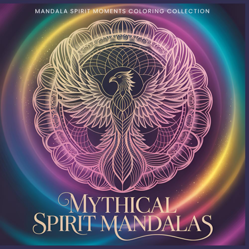 Mythical Spirit Mandalas: A Mystical Mandala Coloring Book for Energy and Transformation (Series Overview — Mandala Spirit Moments Coloring Collection)