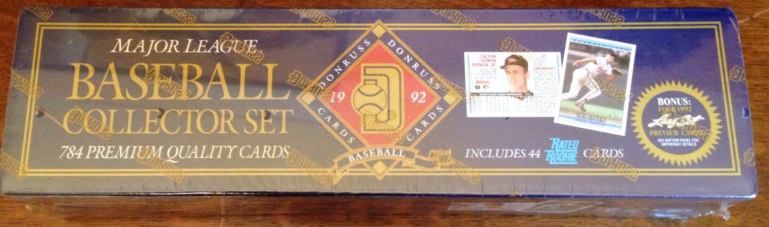 ElaDonruss 1992 Edition Major League Baseball Collector Set 784 Cards