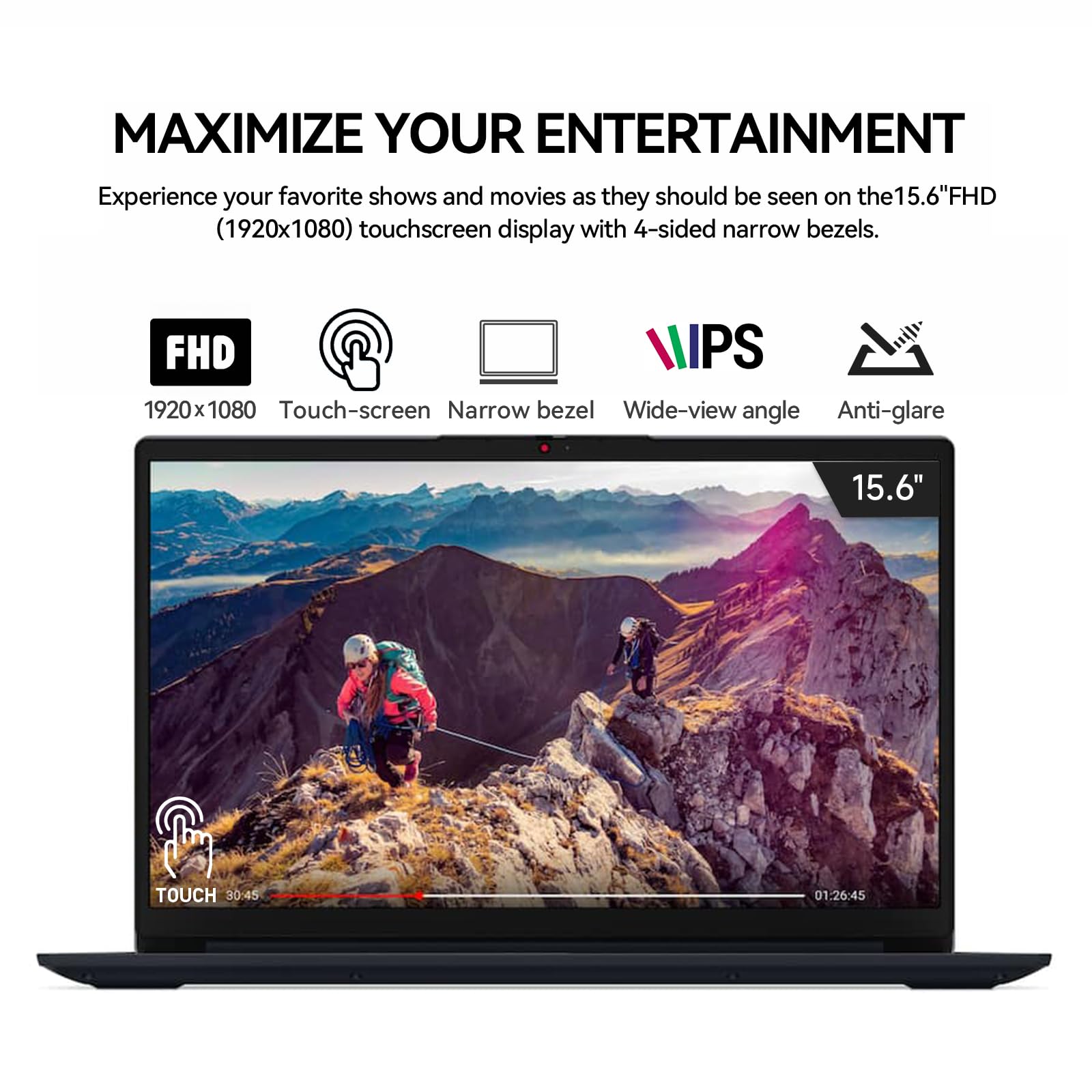 Amazon.com: Lenovo 2026 Ideapad 1i 15 Inch Touchscreen Laptop