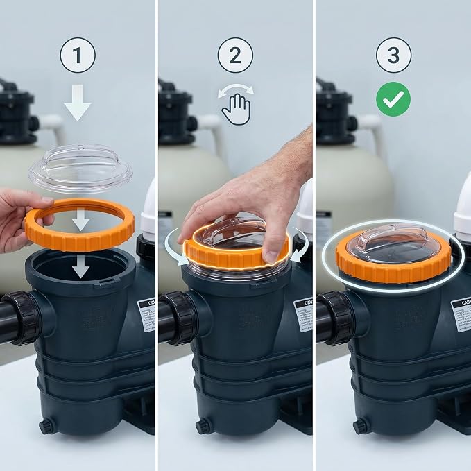 Cubierta de Prefiltro con Tuerca Naranja P07018, 2 Unidades miniatura 6