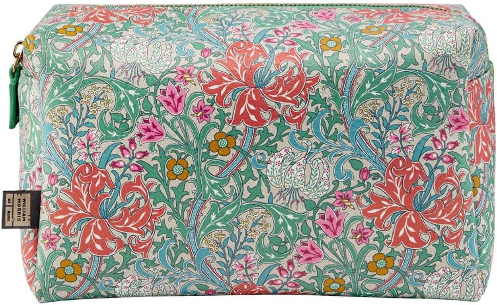 William Morris At Home Large Wash Bag, Golden Lily