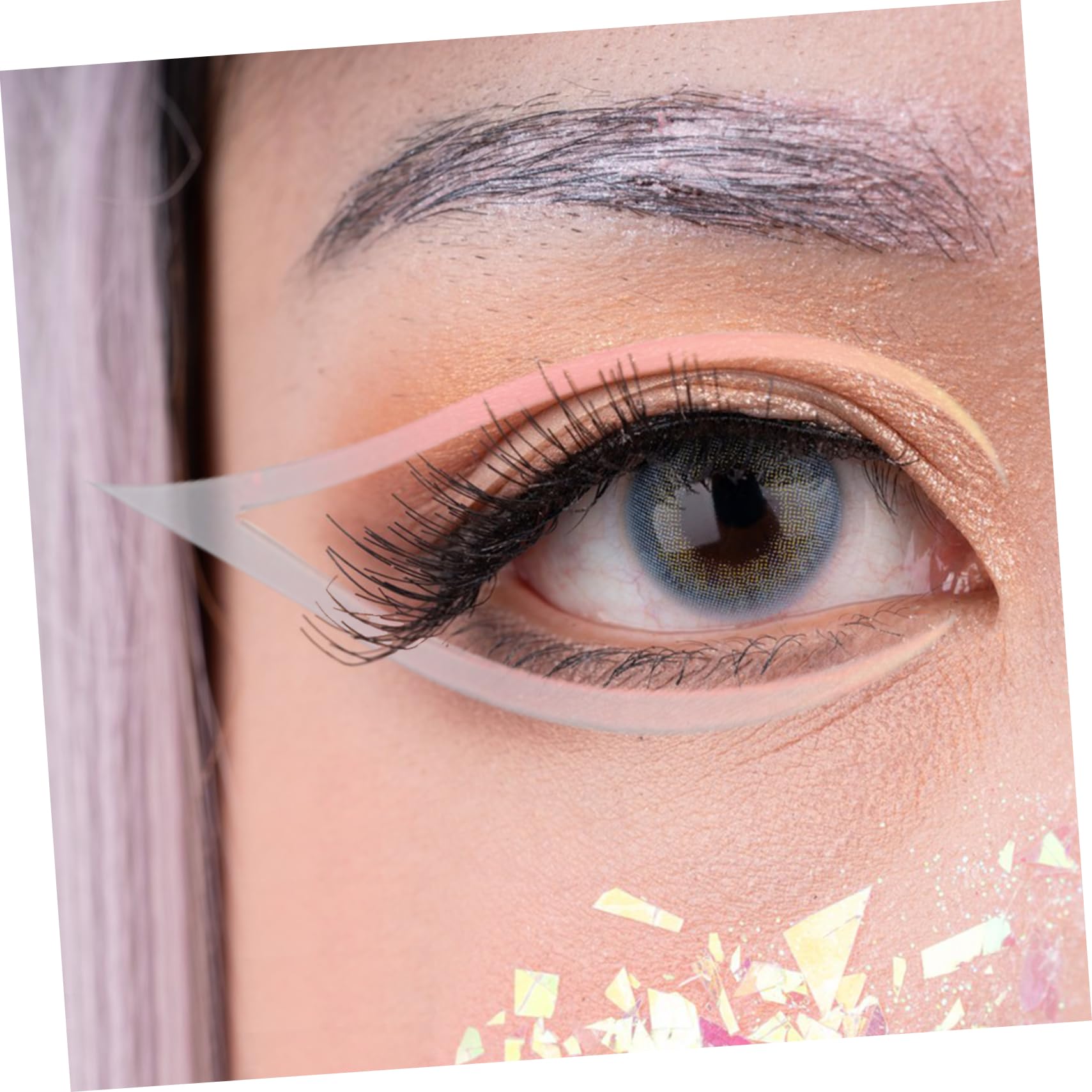 Didiseaon 16sets Adesivi Eyeliner Professionali Per Makeup Stickers Per e Dazzling Per e Speciali