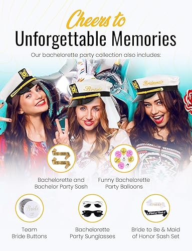 Miniatura 5 de Future Wifey & Future Hubby – Bride to Be & Groom to Be | Suministros de banda para despedida de soltera y despedida de soltero, juego de 2 piezas,