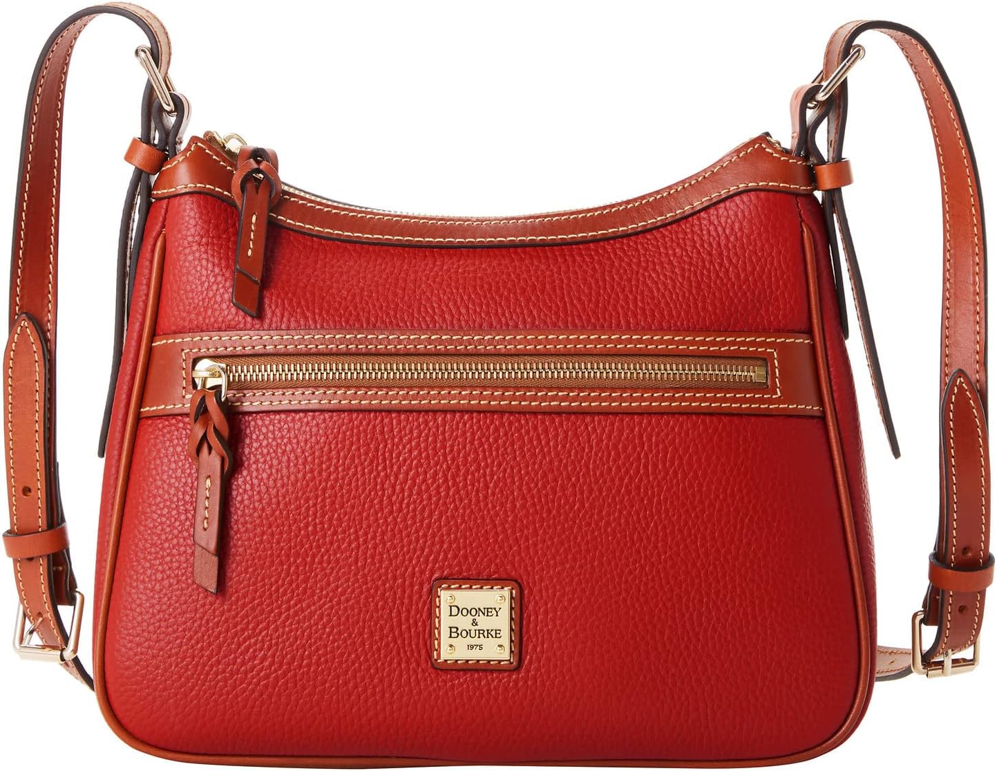 Dooney & Bourke Women’s Presley Crossbody in Pebble Grain Leather, Medium Sized Handbag with Adjustable Shoulder Strap Dooney & Bourke Women’s Presley Crossbody in Pebble Grain Leather, Medium Sized Handbag with Adjustable Shoulder Strap