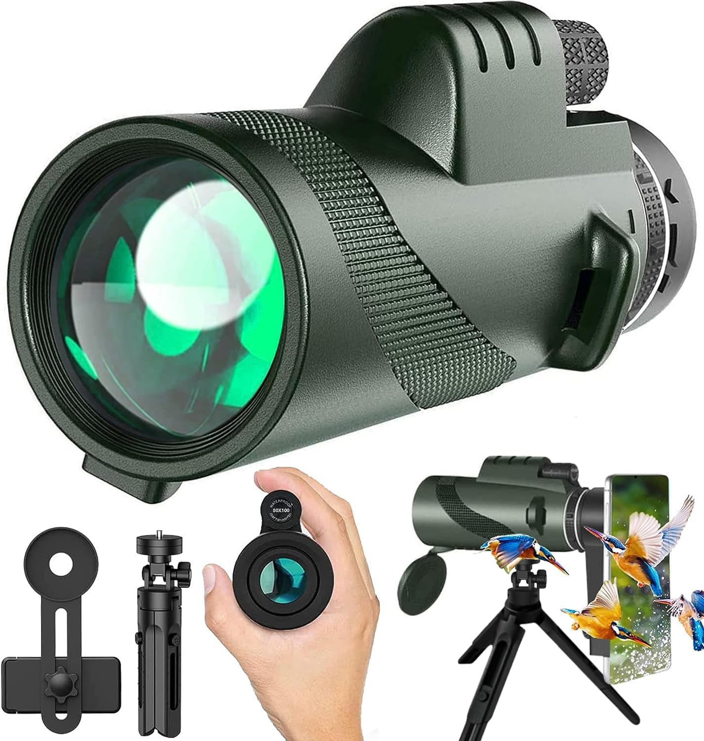 Monocular-Telescope 80x100 High Powered Monocular