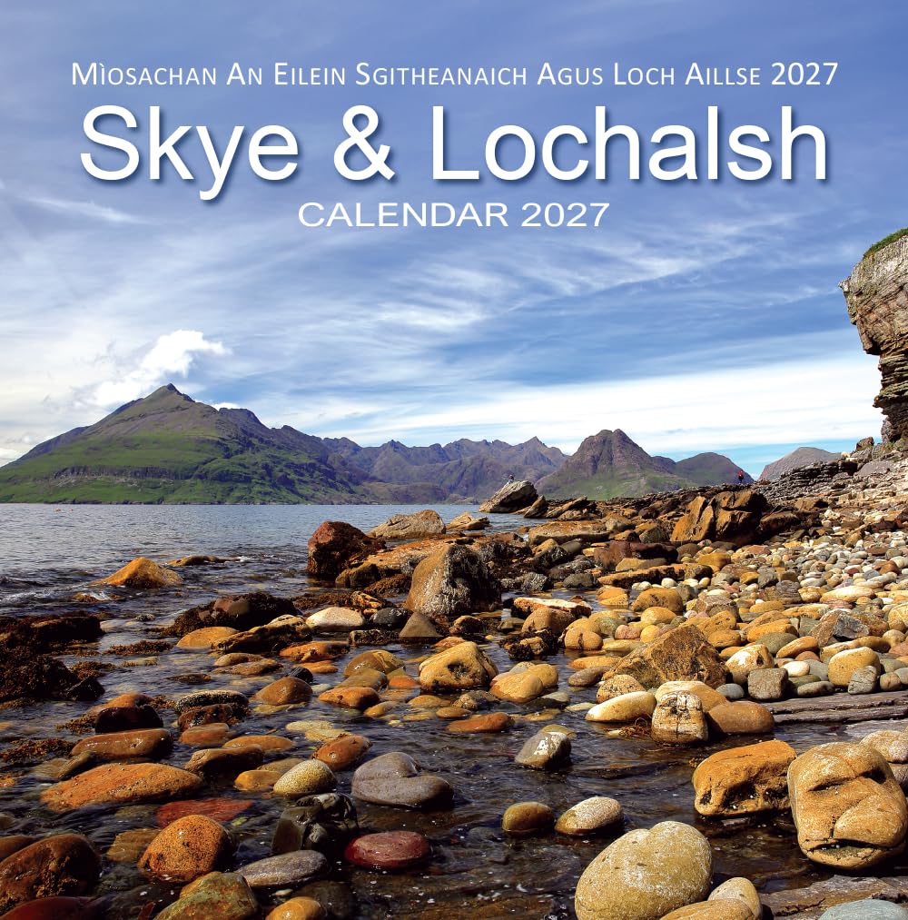 2027 Scotland Calendar: Skye and Lochalsh- Square Wall Calendar - Month to View - 12 Months