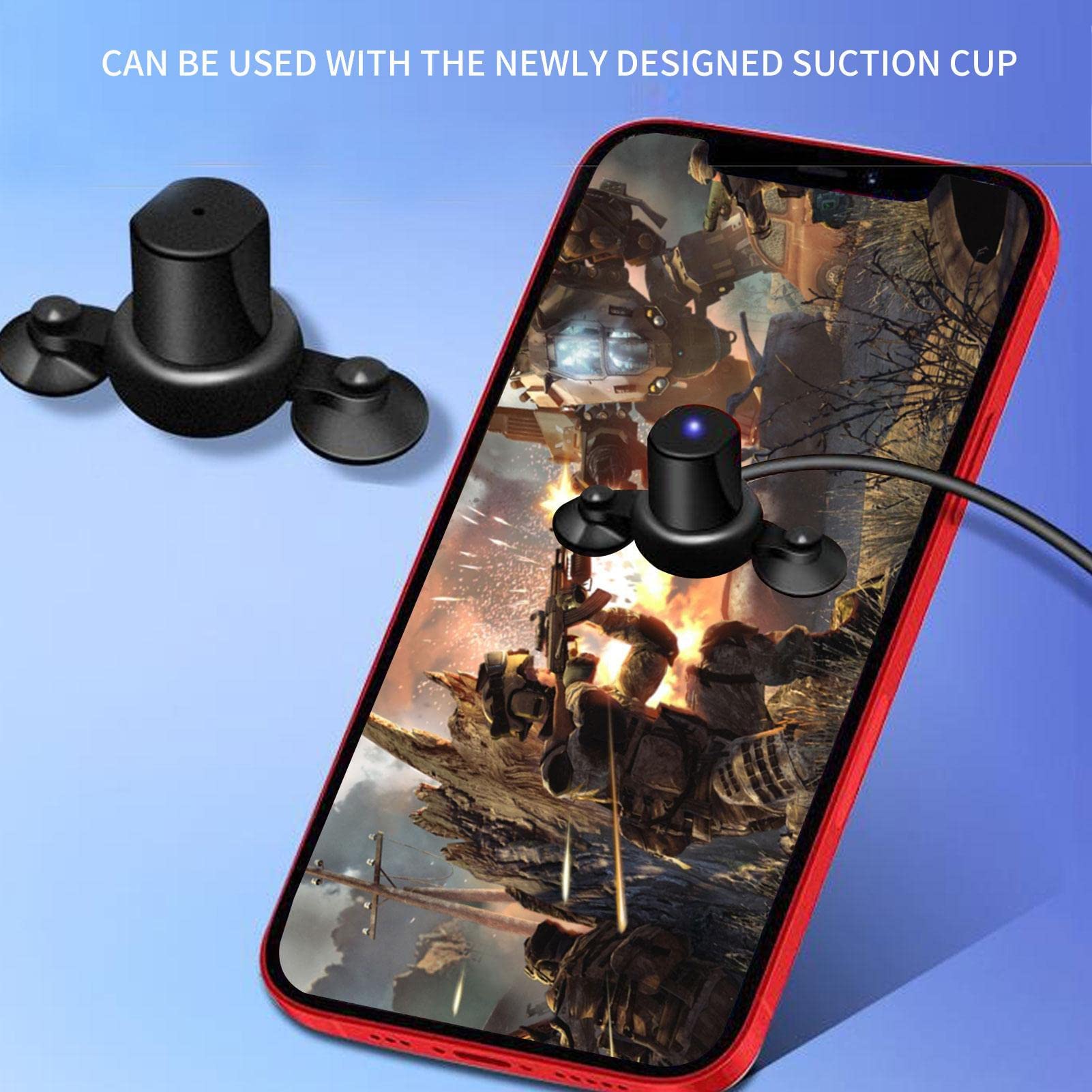Clicker automatique pour téléphone | Outil de clic de doigt simulé avec ports USB,Clicker automatique connecté physiquement pour les jeux, diffusion en direct Homraa