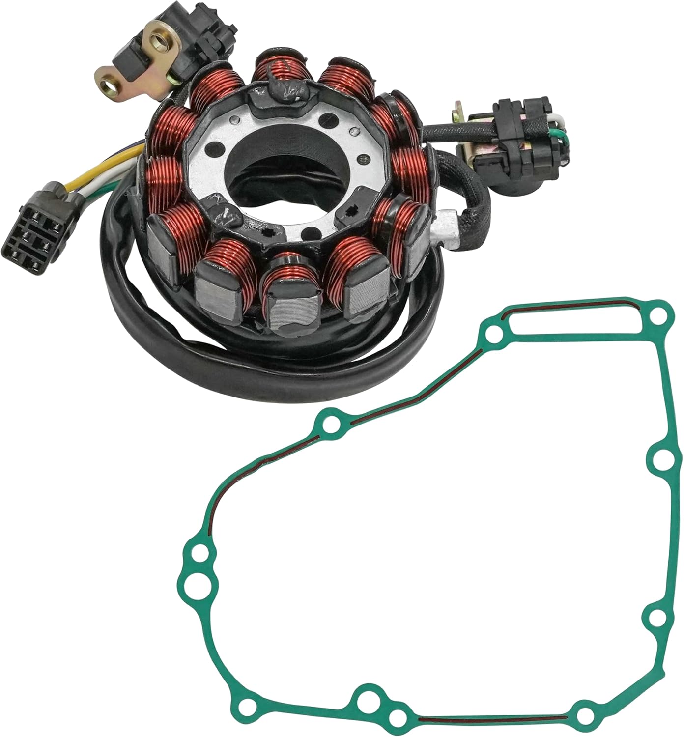 Caltric Stator and Gasket Compatible with Honda Crf450R Crf 450R 2010 2011 2012