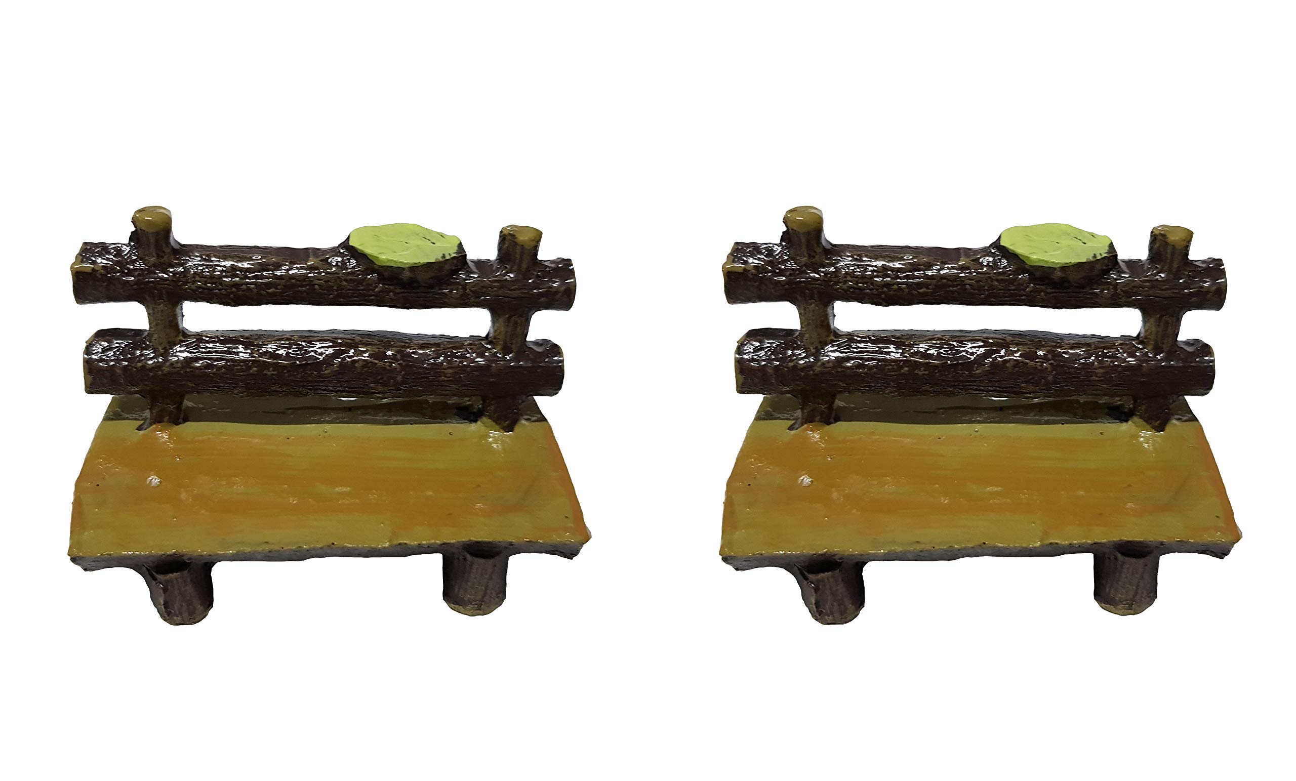 Wonderland Miniature Garden Bench for Decoration - Set of 2 (B07Y7J4MMX) Amazon Price History, Amazon Price Tracker