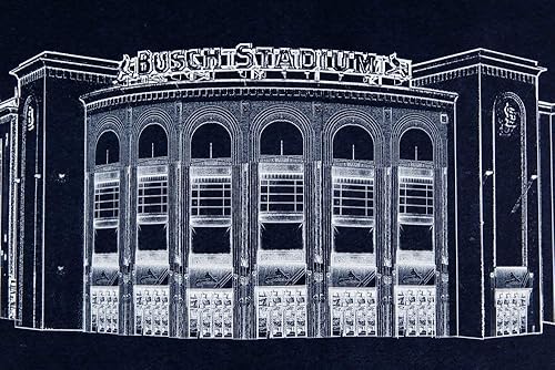 Miniatura 3 de Estampado De Planos Del Estadio Busch