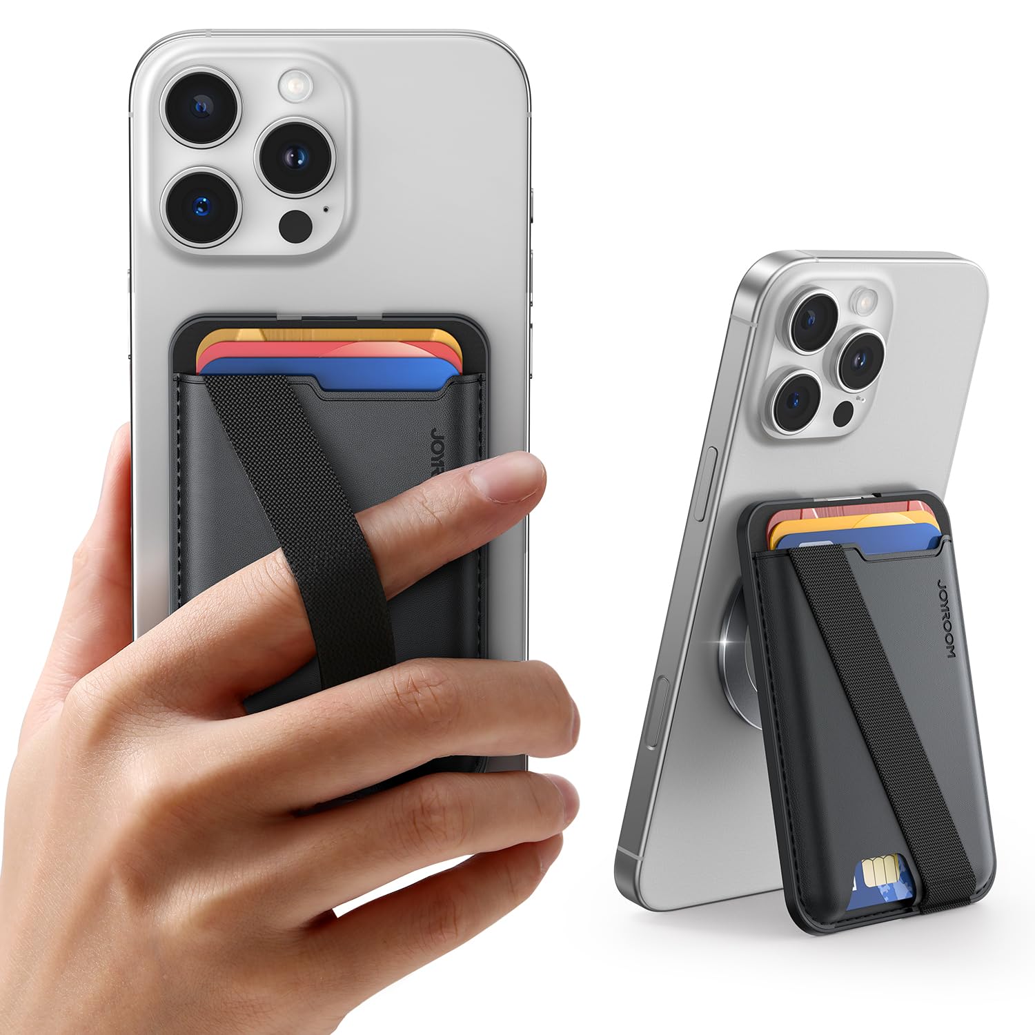 Amazon.com: JOYROOM for Magsafe Wallet Stand [2025 Ultra-Slim