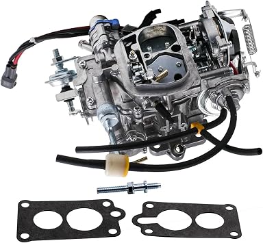 Kit Karburator Compatible with Toyota 22R Suku Cadang Perakitan Mesin Pengganti 21100-35520 2110035520 Size Spanyol