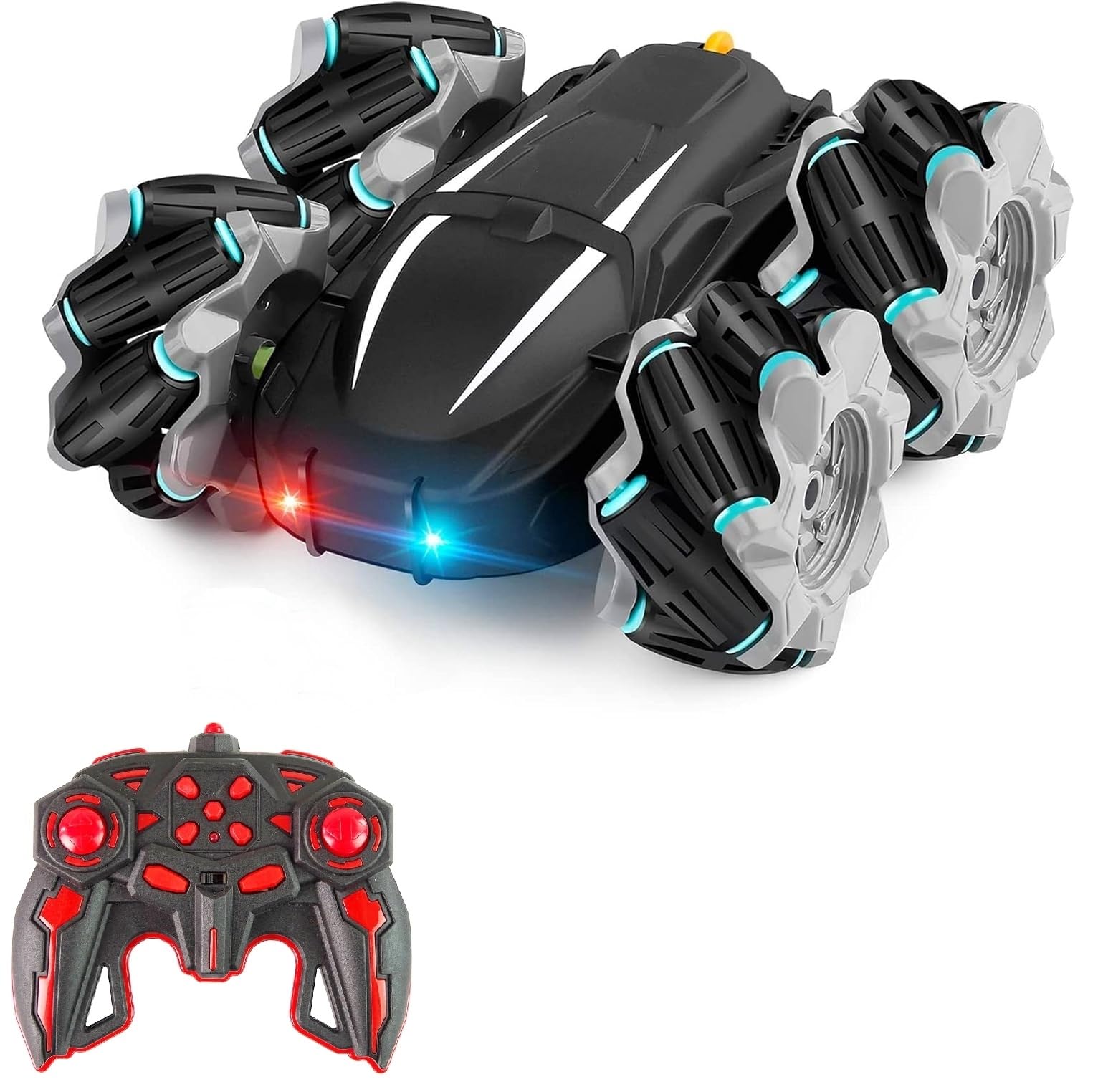 Amitasha 2.4GHz Dual Sided Remote Control Monster Car 4WD 4x4 Off-Road 4 Wheel Drive 360° Stunt Rock Crawler Car with Flash Light and Rechargeable Battery - Assorted (B0DHGPNBFC) Amazon Price History, Amazon Price Tracker
