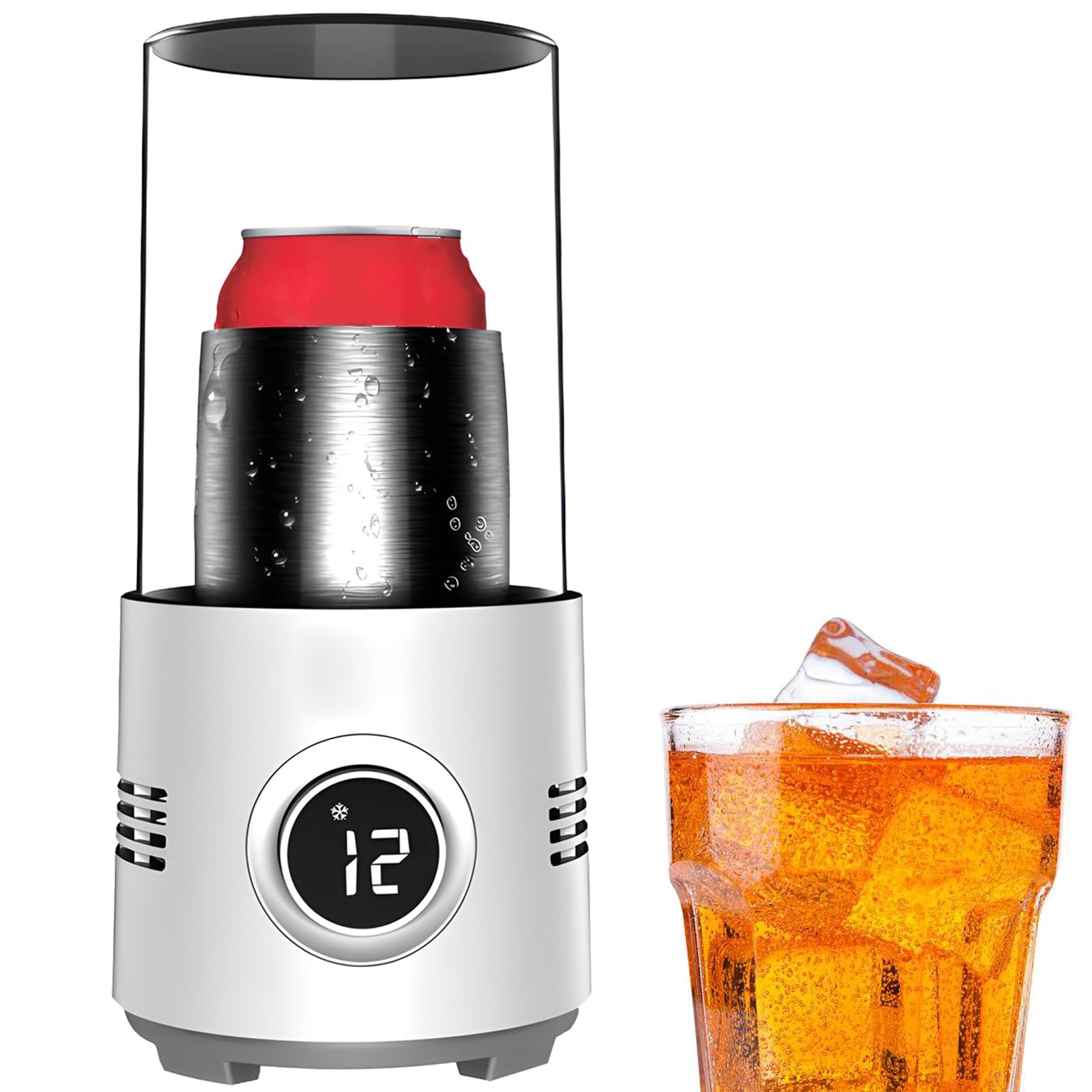 Refroidisseur de boissons intelligent chaud froid écran LED
