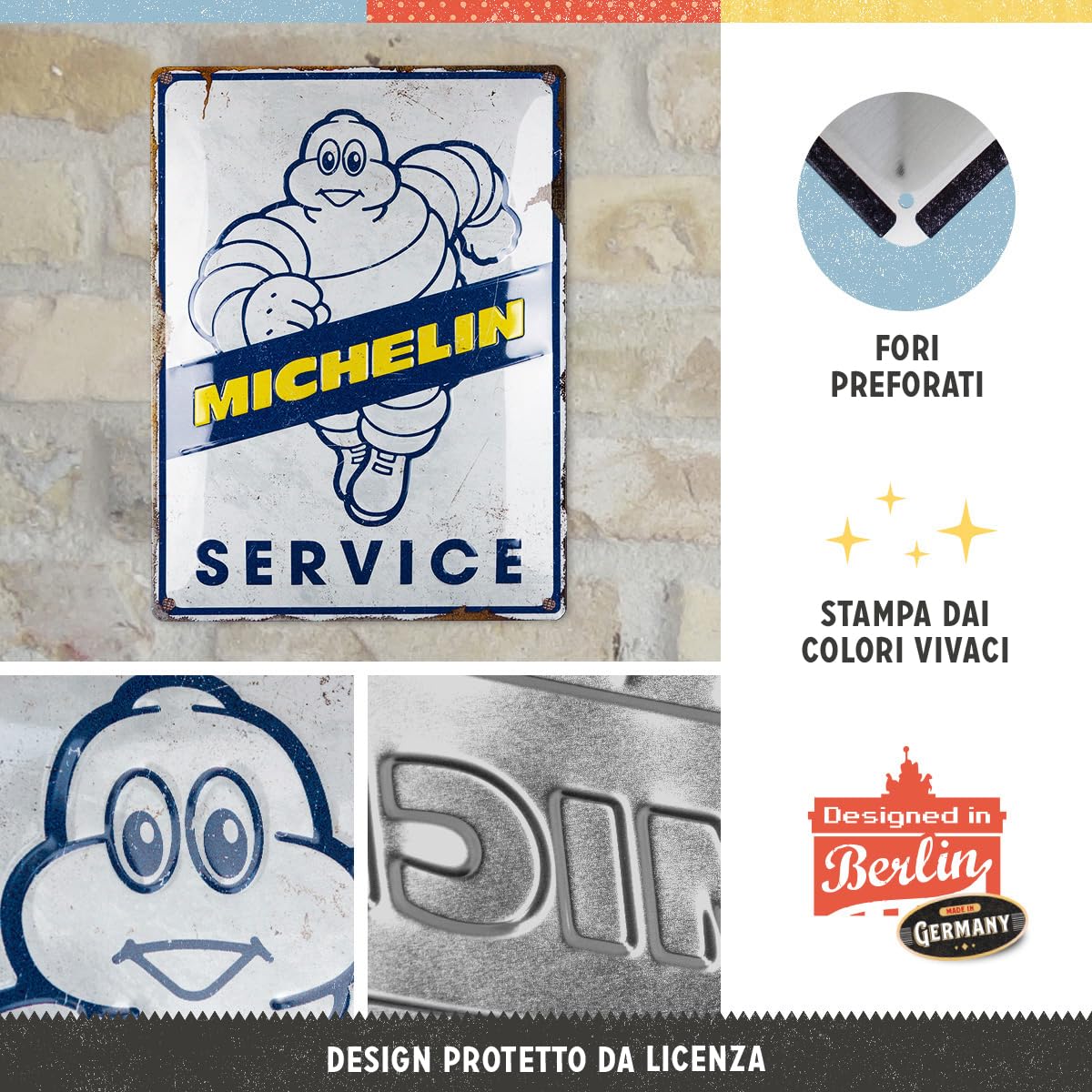 Rum Demerara Insegna Da Parete Vintage KRAKEN BOTTLE - Targa Retrò - Foto 7