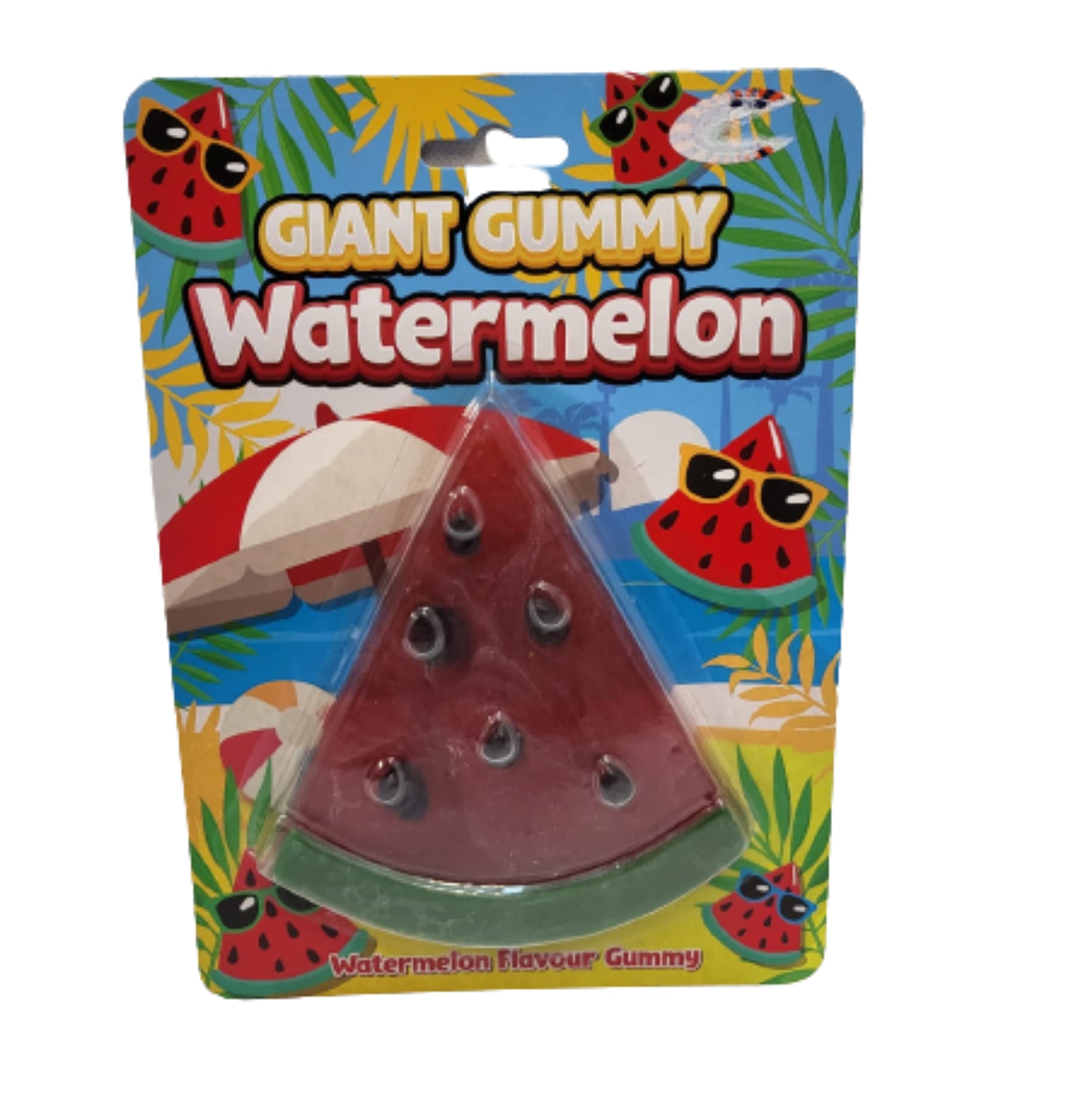 Giant Gummy Jelly Novelty Sweets Gummies Flavoured Jellies Flavour Gummy 120g (Giant Watermelon)