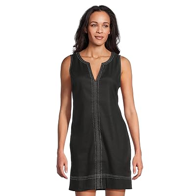 Tommy Bahama Palm A Dora Split Neck Dress Women