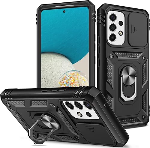 Funda compatible con Xiaomi Poco X3 NFC, lente deslizante a prueba de golpes compatible con Xiaomi Poco X3 ProPoco X3 Case Ring Kickstand 3 en 1 Funda compatible con Xiaomi Poco X3 NFC, lente deslizante a prueba de golpes compatible con Xiaomi Poco X3 ProPoco X3 Case Ring Kickstand 3 en 1