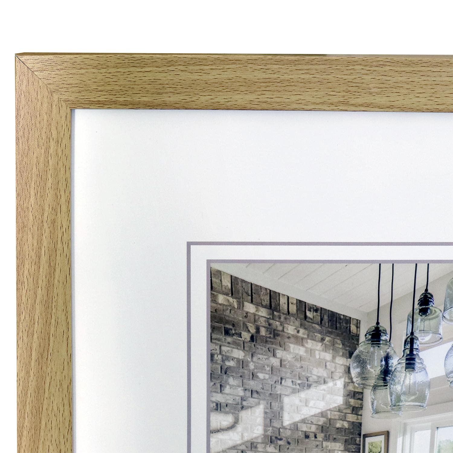 Close Up Cornice per poster, 59,4 x 84 cm, DIN A1, in legno di faggio chiaro