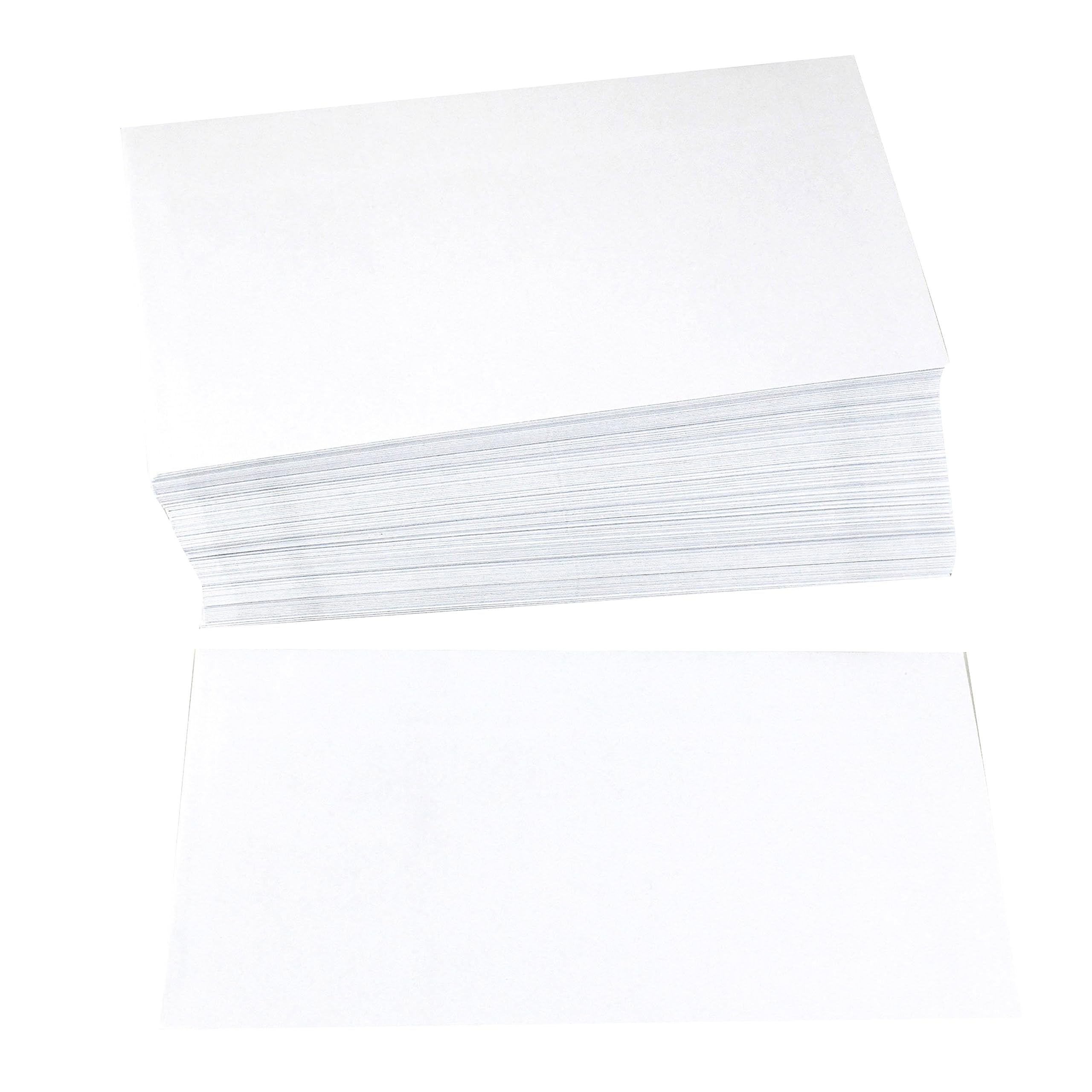 1000 Briefumschläge DIN lang selbstklebend ohne Fenster Briefhüllen 110x220 mm 100590