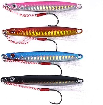 Amazon 強くて鋭いワームフック サーモン スローシンキング バスフィッシング 釣りタックル 水面近い 釣りスプーン 優しい材料 餌 釣り ハードベイト 海釣り 頑丈でシャープ オーシャンビーチフィッシング Ycyuyk ルアー