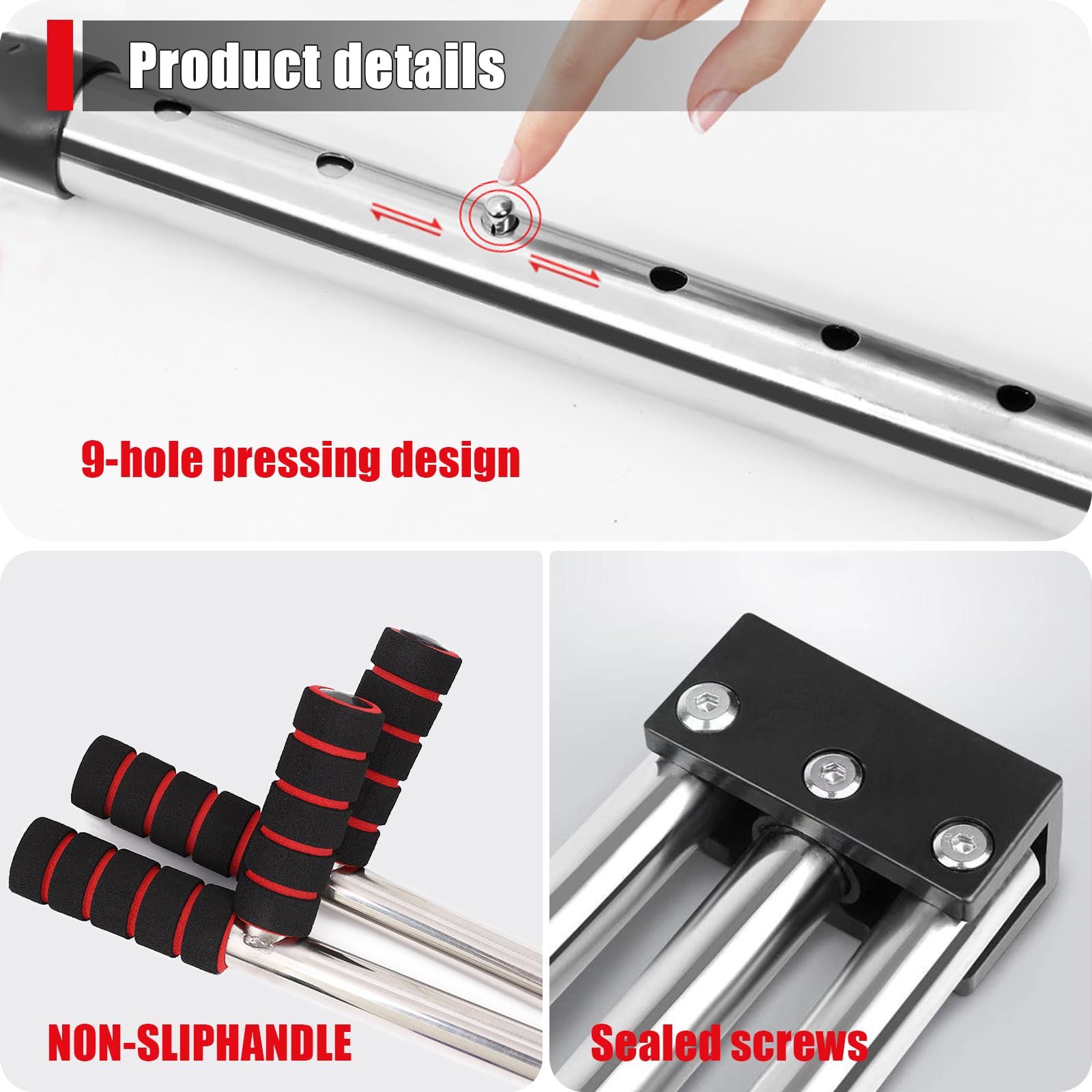 Leg-Stretcher, 3 Bar Leg Stretching Split Machine for Splits Flexibility Up to 180 Degree Split Machine Training Equipment for Adult and Kids Suitable for Home Dancing Room Gym (Beginner Version)