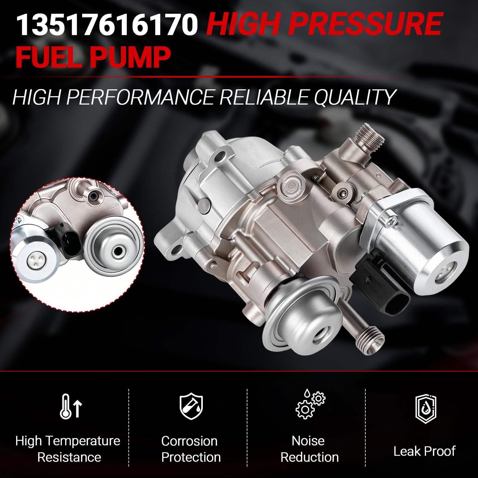 Amazon.com: 13517616170 High Pressure Fuel Pump for 08-12 BMW n54